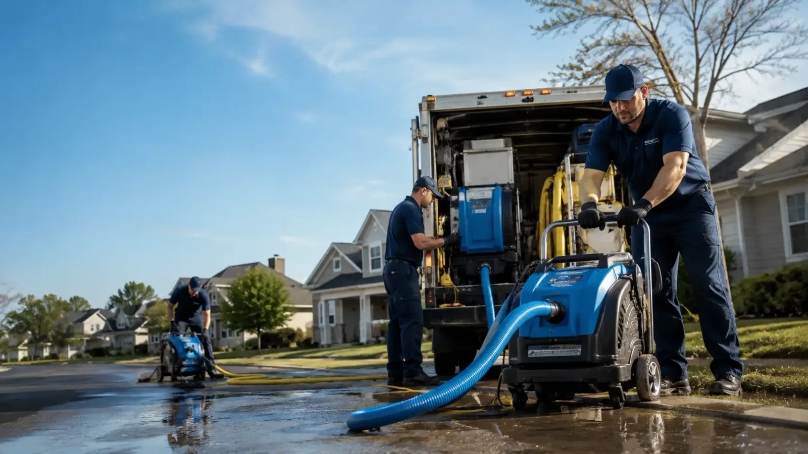 Flood Damage Cleanup in Thompsons, TX